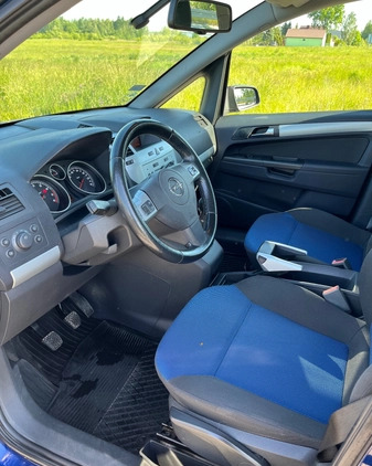 Opel Zafira cena 19500 przebieg: 212000, rok produkcji 2009 z Lubawa małe 742